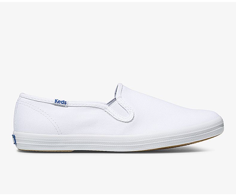 Keds Women's Shoes Official Site Champion Slip On White Champion Shoes - GR6473902